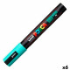 Marcador POSCA PC-5M Verde Turquesa (6 Unidades)