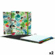Ring binder Grafoplas Carpebook Revolution Green Green A4 (2 Units)