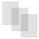 Covers DOHE Premium Cristal Drilled Transparent A4 (100 Pieces)