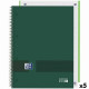 Notebook Oxford European Book Write&Erase Military green A4 80 Sheets (5 Units)