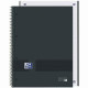 Notebook Oxford European Book Write&Erase Black A4 (5 Units)