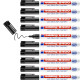 Rotulador permanente Edding 8400 Negro (10 Unidades)