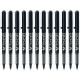 Bolígrafo Pilot BL-VB-5 Negro 0,3 mm (12 Unidades)
