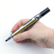 Rotulador permanente Pentel Maxiflo NLF50 Negro (12 Unidades)