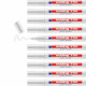Rotulador permanente Edding 750  Blanco (10 Unidades)