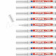 Rotulador permanente Edding 780 Blanco 10 Unidades