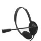 Auriculares con Micrófono Nilox NXAU0000002 Negro