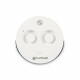Calefactor Cerámico Eléctrico Grunkel Blanco Gris 1800 W