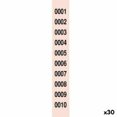 Tiras de Números para Rifa 1-2000 (30 unidades)