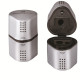 Sacapuntas Faber-Castell Grip 2001 3 en 1 Plateado Metal (10 Unidades)