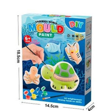Set de pintura Roymart Multicolor Tortuga