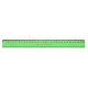 Regla Faber-Castell Verde 30 cm (10 Unidades)