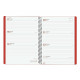 Agenda Finocam MY E10 Rojo A5 15,5 x 21,2 cm 2025