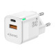 Wall Charger Aisens ASCH-20W2P002-W White 20 W