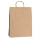 Bags Fama Brown With handles 125 g/m² 21 x 11 x 29 cm (25 Units)