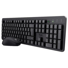 Teclado y Ratón Trust TKM-360 Negro Qwerty Español