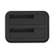 Dock Station Dual Aisens EASDS-D01B Negro USB USB 3.0 USB-A