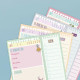 Planificador Diario Finocam TALKUAL 14,8 x 21 cm Blanco