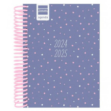 Agenda Finocam Diva Multicolor 1/8 12 x 16,4 cm 2024-2025