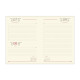 Agenda DOHE SAMBA Turquesa Cuarto 15 x 21 cm 2025