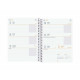 Agenda Finocam COOL Lila 1/8 12 x 16,4 cm 2024-2025