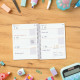Agenda Finocam COOL Lila 1/8 12 x 16,4 cm 2024-2025
