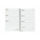 Agenda Finocam YEAR Rojo 11,7 x 18,1 cm 2025