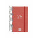 Agenda Finocam YEAR Rojo Mini 7,9 x 12,7 cm 2025