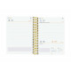 Agenda Finocam Tiger Multicolor 1/8 12 x 16,4 cm 2024-2025
