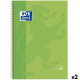Libreta de Anillas Oxford Classic Europeanbook 1 Write&Erase Verde A4+ 80 Hojas 5 Piezas (2 Unidades)
