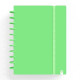 Libreta de Anillas Carchivo INGENIOX Verde A4 100 Hojas (10 Unidades)