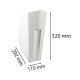 Revistero Exacompta Blanco A4 Polipropileno