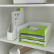 Cajón Archivador Leitz 53611054 Blanco Verde Poliestireno 26,7 x 4,9 x 33,6 cm