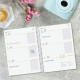 Agenda Finocam COOL Multicolor Cuarto 15,5 x 21,2 cm Selva 2024-2025