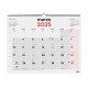 Calendario de pared Finocam Papel 2025 54 x 42 cm