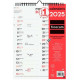 Calendario de pared Finocam Papel 2025 21 x 30 cm