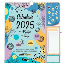 Calendario de pared Finocam TALKUAL Multicolor Papel 2025 21,5 x 32,5 cm