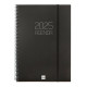 Agenda Finocam OPAQUE Negro A4 21 x 29,7 cm 2025
