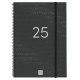 Diary Finocam YEAR Black A4 21 x 29,7 cm 2025
