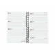 Agenda Finocam YEAR Negro 11,7 x 18,1 cm 2025