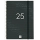 Agenda Finocam YEAR Negro A4 21 x 29,7 cm 2025