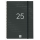 Agenda Finocam YEAR Negro A4 21 x 29,7 cm 2025