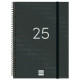 Agenda Finocam YEAR Negro A5 15,5 x 21,2 cm 2025