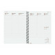 Agenda Finocam YEAR Negro A5 15,5 x 21,2 cm 2025
