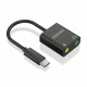 Tarjeta de Sonido Externa Aisens A109-0767 Negro
