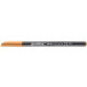 Felt-tip pens Edding 1200 Light orange (5 Units)