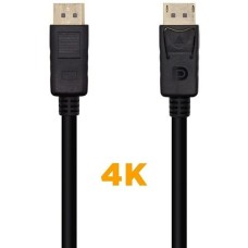 DisplayPort Cable Aisens A124-0387 Black 5 m