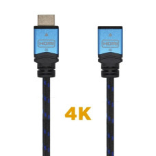 Cable HDMI Aisens A120-0453 Azul Negro 2 m Alargador