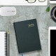 Agenda DOHE Segovia Negro 14 x 20 cm 2025