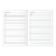 Agenda DOHE Segovia Negro 14 x 20 cm 2025